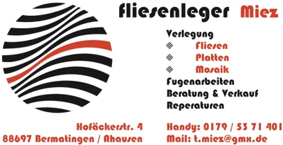 Miez Thorsten  Fliesenleger
